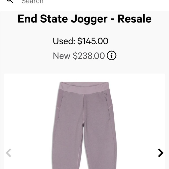 Lululemon end state jogger merino wool blend matching set 4 - Picture 3 of 8